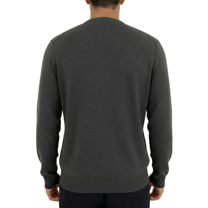Fedeli Cashmere Sweater – Dark Grey, Men's