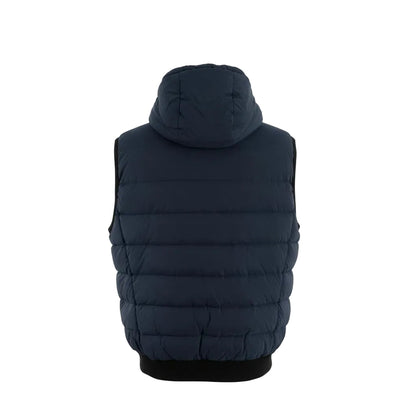 Moorer Vermeer-OS Vest – Blue, Men's