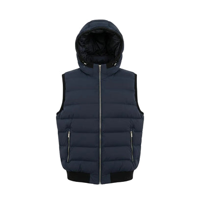 Moorer Vermeer-OS Vest – Blue, Men's