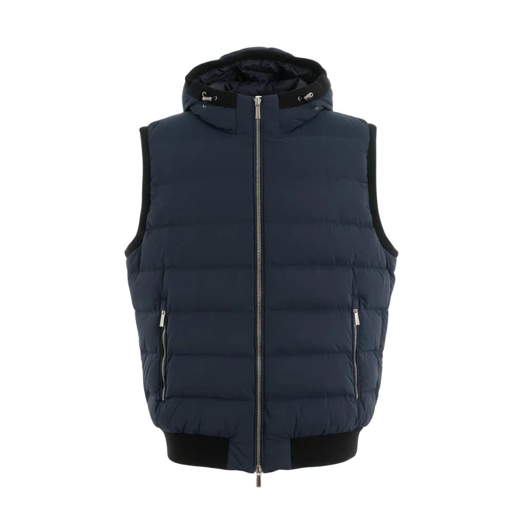 Moorer Vermeer-OS Vest – Blue, Men's