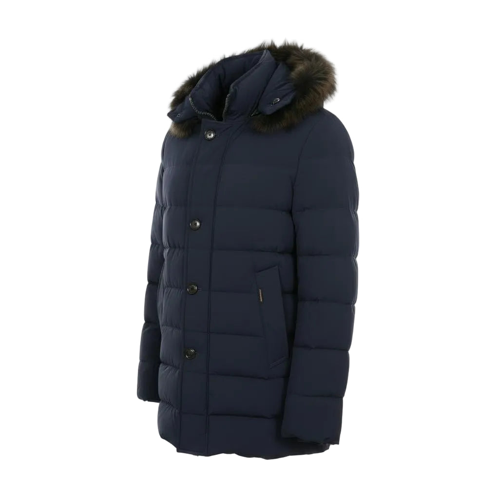 Moorer Moresco-KN Acqua Proof Jacket – Navy Blue, Men's