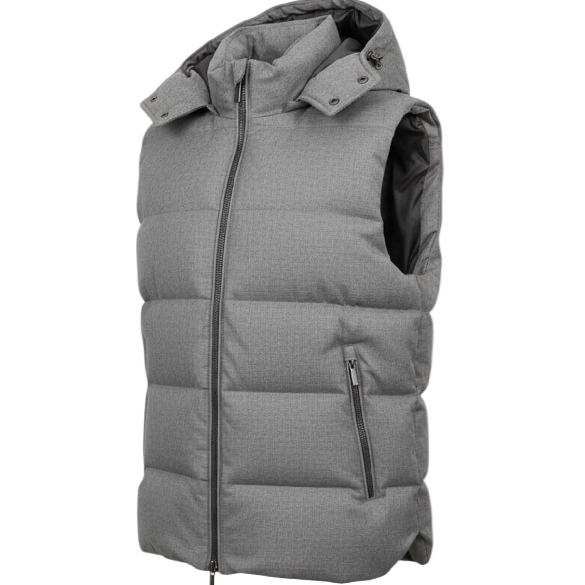 Moorer Fire-LL Acqua Proof Vest – Ice Grey, Men's
