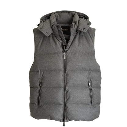 Moorer Fire-LL Acqua Proof Vest – Ice Grey, Men's