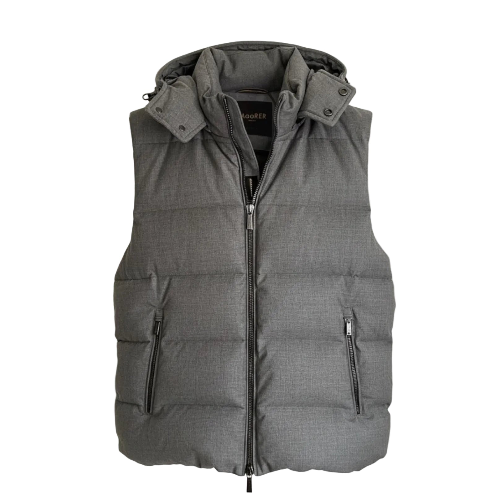 Moorer Fire-LL Acqua Proof Vest – Ice Grey, Men's