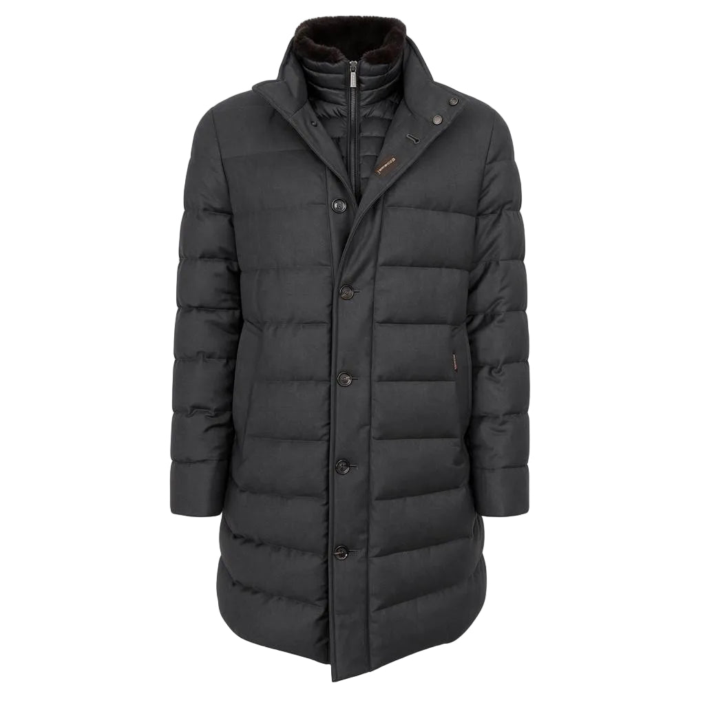 Moorer Alfieri Fur-L Jacket – Anthracite, Men's