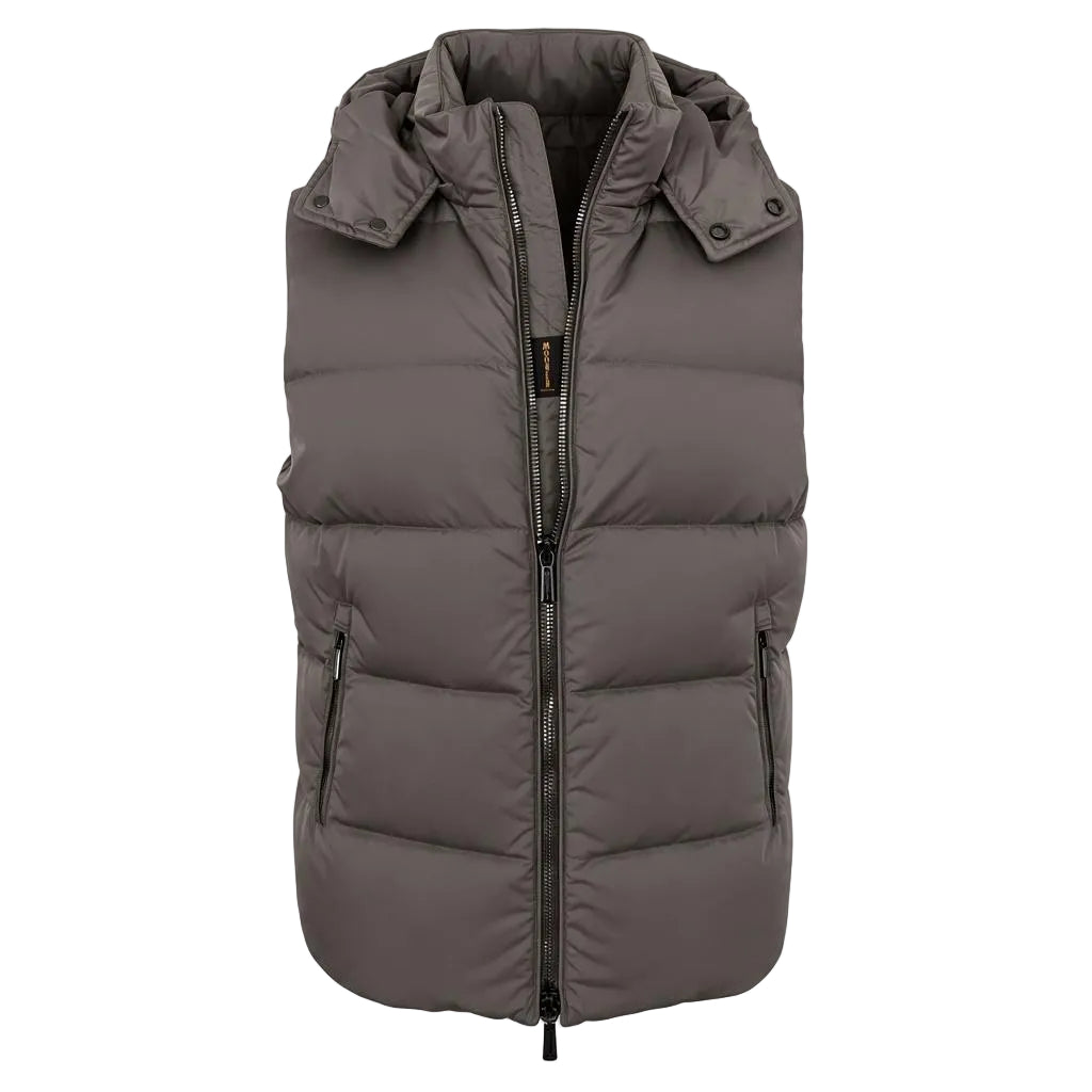 Moorer Fire-WK Vest – Grey/Taupe, Men's