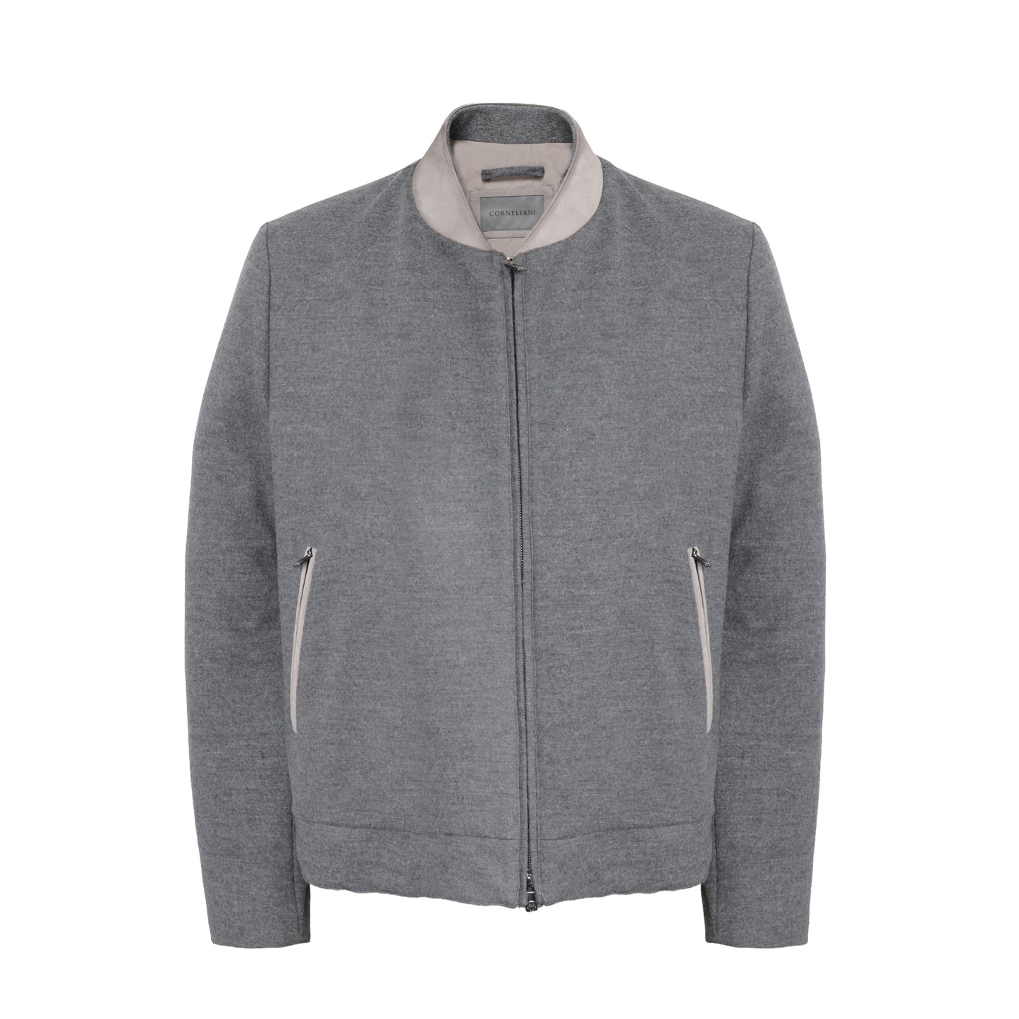 Corneliani Wool Jacket – Grey, Men's